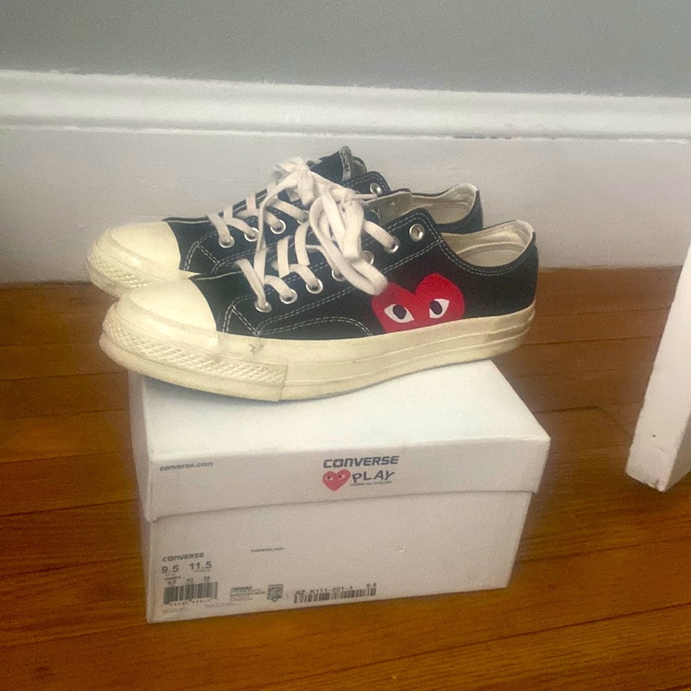Comme des garcons converse low